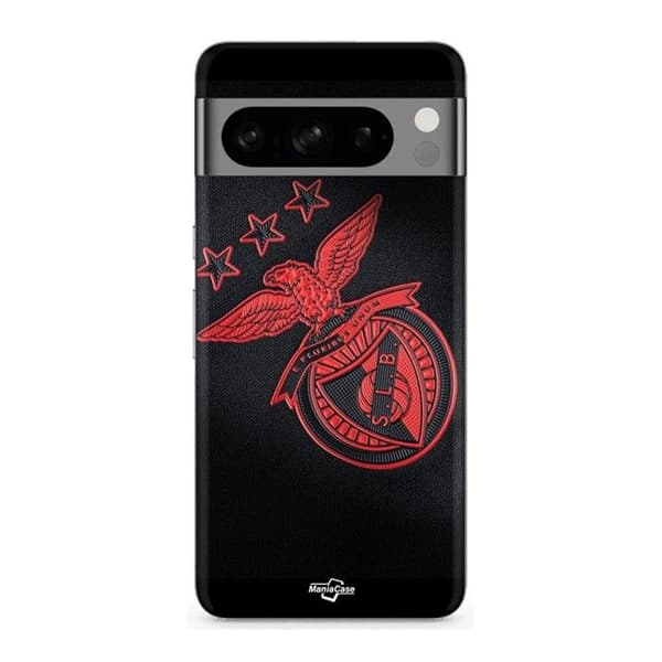 Cover til Google Pixel 8 Pro SLB BENFICA SORT BAGGRUND Svart