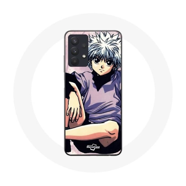 Coque Maniacase för Samsung Galaxy A32 5G Killua Zoldyck Hunter x Hunter svart