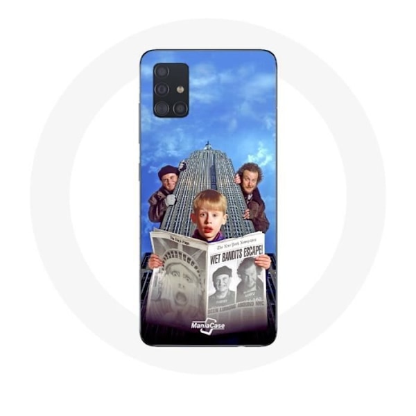 Coque för Samsung Galaxy A71 Ensam Hemma Mamma, jag missade planet igen