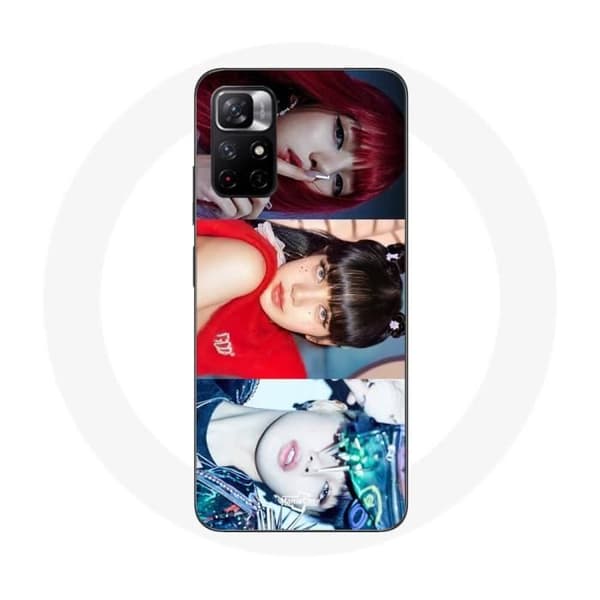 Coque - Blackpink - Redmi Note 11 5G - Blød - Sort - Mønster Lisa og Is Svart