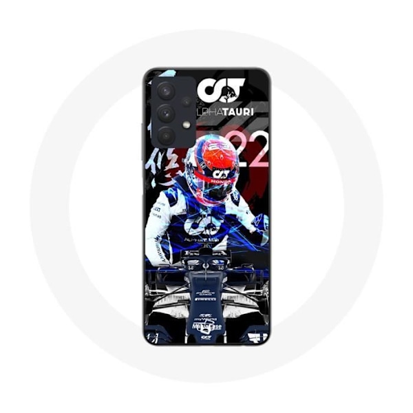 Fodral för Samsung Galaxy A32 5G Formel 1 Yuki Tsunoda japansk F1-förare
