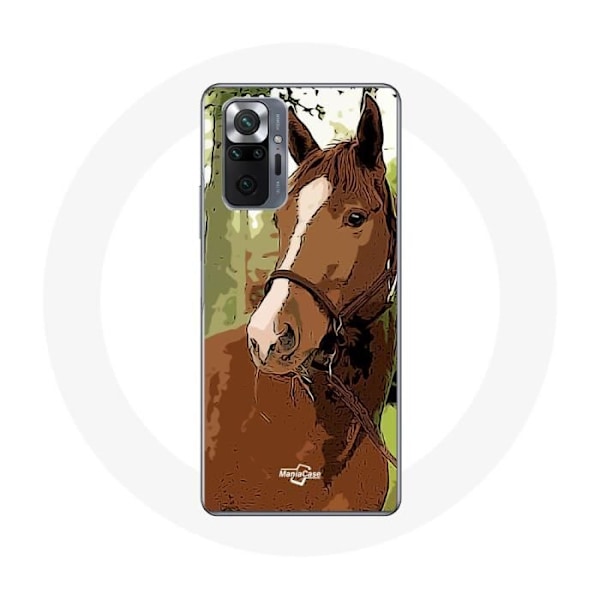 Coque för Xiaomi Redmi Note 10 Pro Quarter Horse Brun Hästras