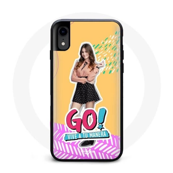 Coque Iphone XR - Mía Cáceres - Följ Dina Drömmar - Mjuk - Svart - Unisex