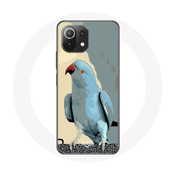 Coque - Xiaomi - Mi 11 Lite - Sammar - Papegojor - Blå Blå