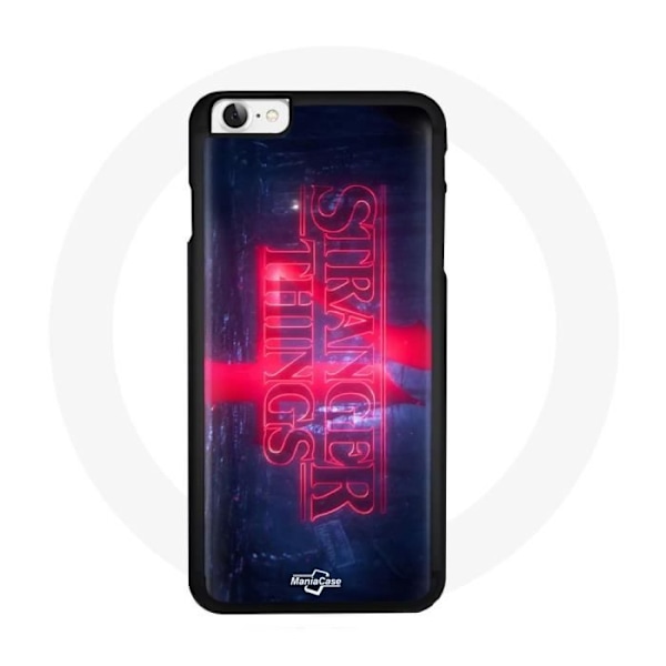 Coque för Iphone 8 Stranger Things Logotyp Transparent Säsong 4 Trailer 2022