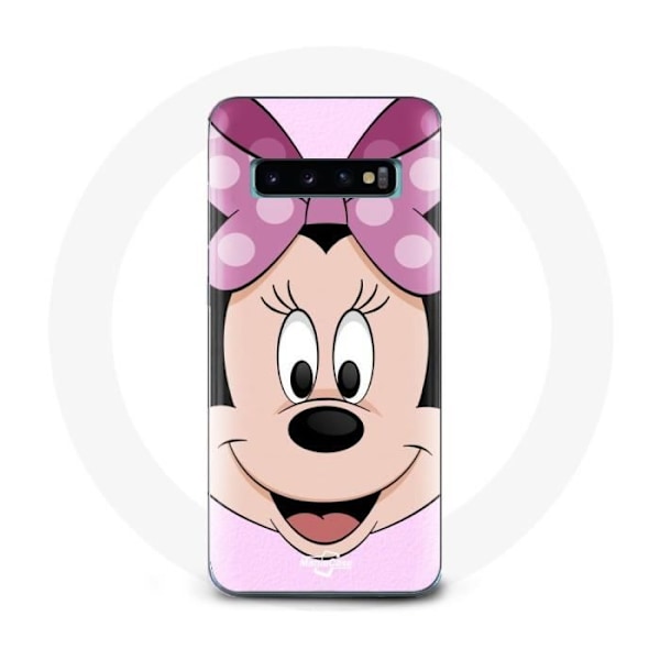 Mobilskal för Samsung Galaxy S10 Minnie Mouse Tecknad rosa