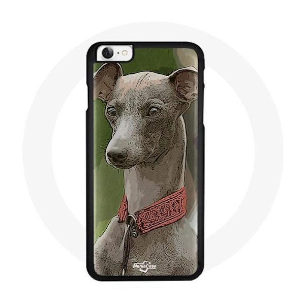 Cover til iPhone 6 Greyhound hund grå