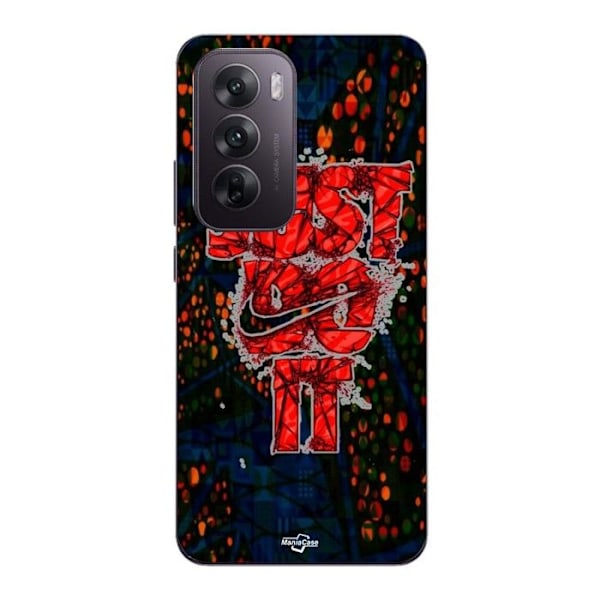 Coque - Nike - Oppo Reno 12 5G - Röd - Mjuk - Silikon Röd