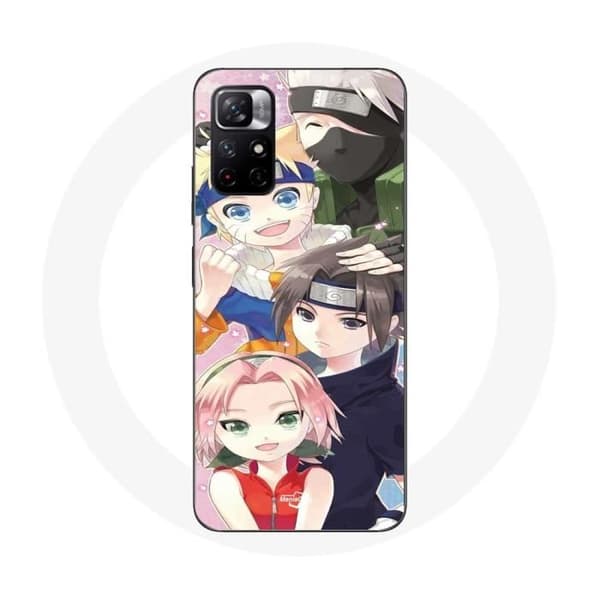 Coque Maniacase för Redmi Note 11 5G Kakashi Naruto Sasuke Sakura