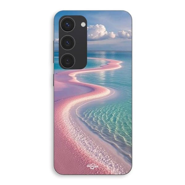 Coque til Samsung Galaxy S23 Plus Ocean og paradis sand Maniacase Svart