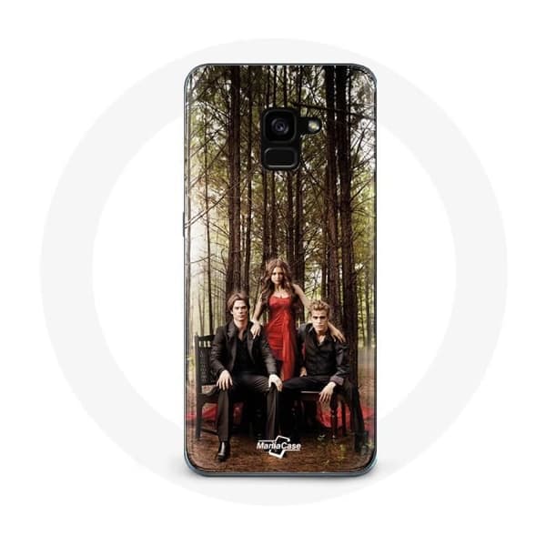 Coque för Samsung Galaxy A8 Plus Journal av en vampyr Litterär serie