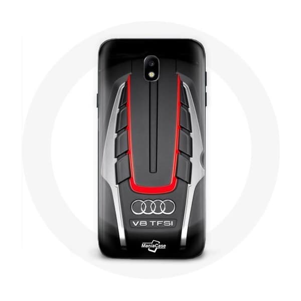 Coque för Samsung Galaxy S4 Audi S8 Röd logotyp