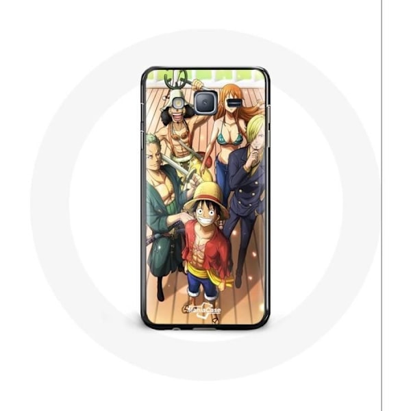 Coque för Samsung Galaxy J3 2016 One Piece Luffy Affisch Besättningar Manga Anime