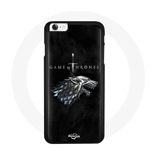 Coque för Iphone 7 Game of Thrones Säsong 8 Järntronen Stark-huset Logotyp Vintern kommer