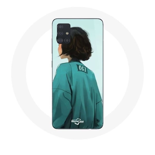 Coque för samsung galaxy A71 Squid Game Kang Sae Byeok Nummer 067 konst
