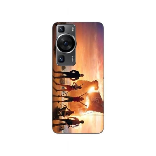 Coque - MANIACASE - Huawei P60 - Sort - One Piece - Blød