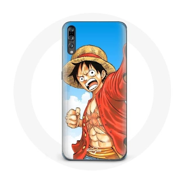Coque för Huawei p20 Manga One piece Luffy Anime
