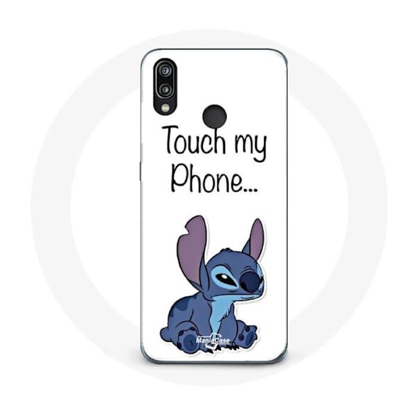 Coque - Huawei - P20 Lite - Lilo och Stitch - Mjuk - Söt - Vit Vit
