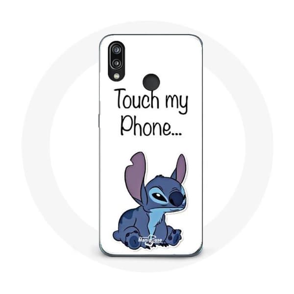 Coque - Huawei - P20 Lite - Lilo og Stitch - Blød - Sød - Hvid Vit