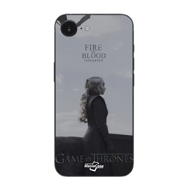 Coque Maniacase För Iphone 16E game of thrones house of the dragon Svart