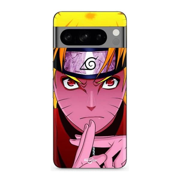 Cover til Google Pixel 8 Pro Naruto med krydsede hænder svart