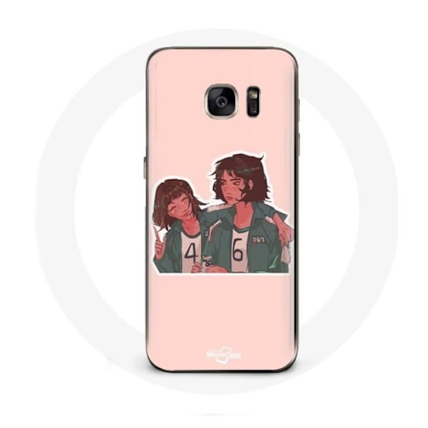 Coque pour samsung galaxy S6 Squid game Ji Yeong No 240 ET Kang Sae Byeok No 067