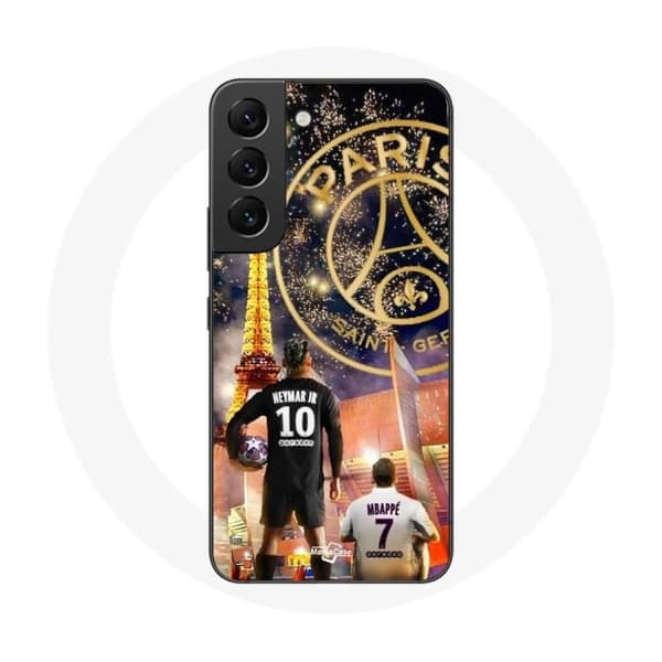 Skydd för Samsung Galaxy S22 PSG Neymar och Mbappé God Jul