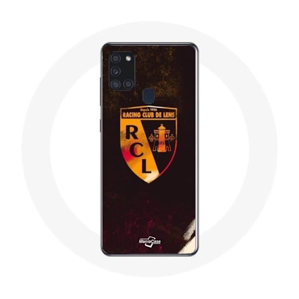 Coque - Maniacase - Samsung Galaxy A21S - RCL Lens - Mjuk - Skydd och dekoration Svart