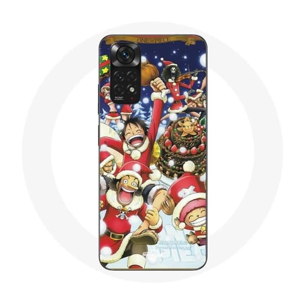 Coque för Xiaomi Redmi Note 11S One Piece Julafton Anime Manga