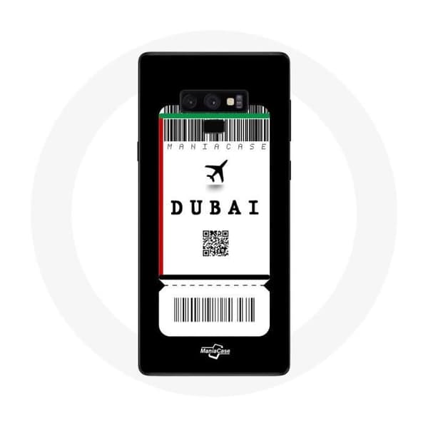 Cover - Samsung - Galaxy Note 9 - Flybillet Dubai - Blød - Syntetisk beskyttelse