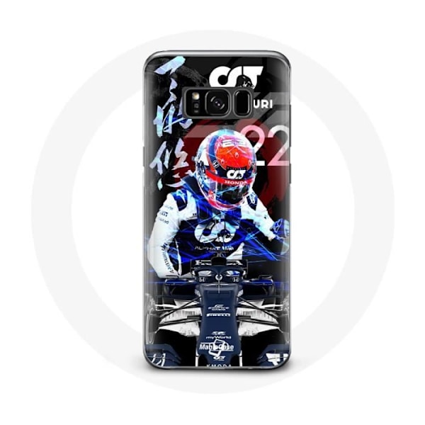 Skal till Samsung Galaxy S8 plus Formel 1 Yuki Tsunoda japansk F1-förare