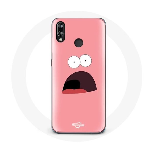 Coque - Bob Sponge - P20 Lite - Patrick Stjerne - Blød - Rosa - Barn Rosa