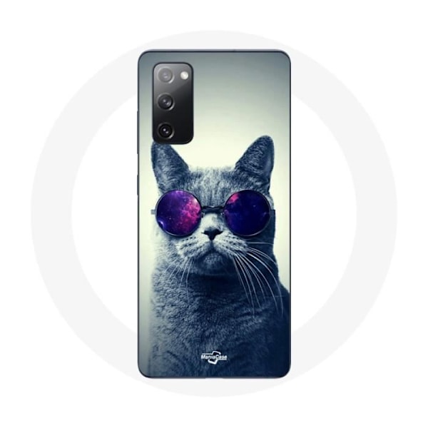 Coque för Samsung Galaxy S20 FE Katt glasögon Stil