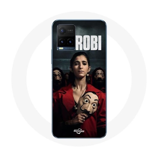 Coque för Vivo Y21s 2021 / Y21 2021 La casa de papel Nairobi Säsong 4