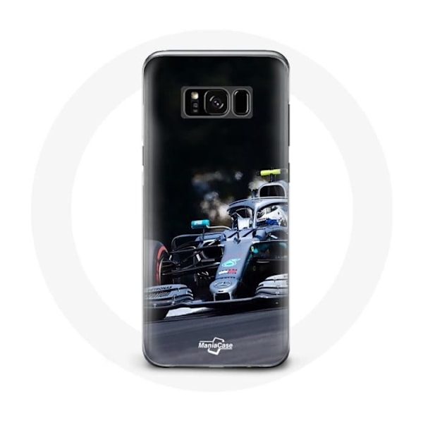 Coque för Samsung Galaxy S8 plus Formel 1 Valtteri Bottas F1-förare Svart