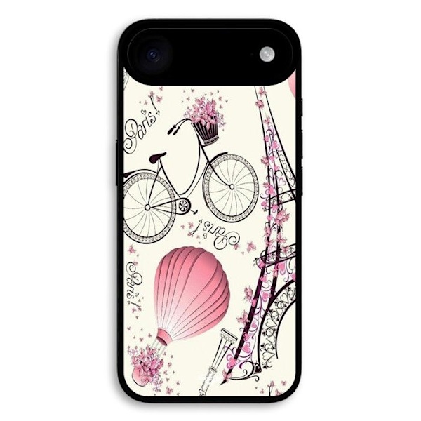 Coque för iPhone 17 Air Paris torn eiffel cykel