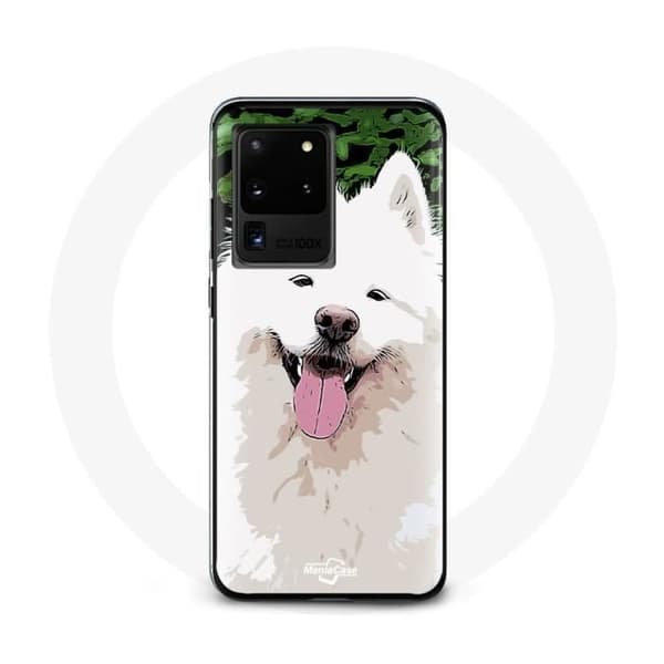 Coque - Samsung - Galaxy S20 Ultra - Vit - Samojed - Hård Vit