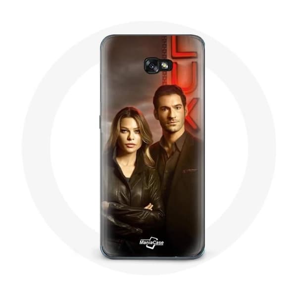 Cover til Samsung Galaxy A5 2017 Chloe Decker og Lucifer Morningstar