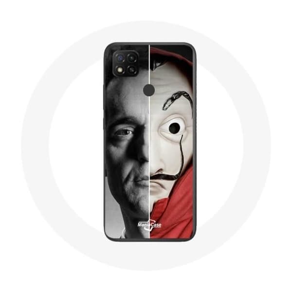 Xiaomi Redmi 9C Berlin Maske Split La casa de papel Berlin