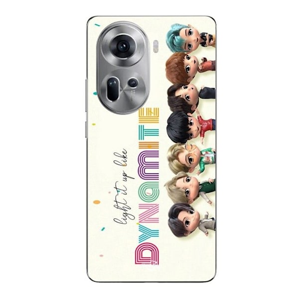 Coque för Oppo Reno 11 5g Kpop BTS Avatar Album Dynamite Maniacase Svart