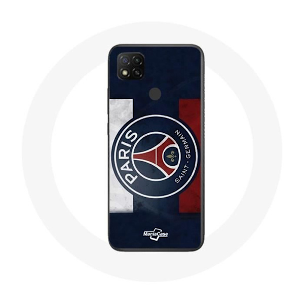 Coque Xiaomi Redmi 9C Paris Saint Germain PSG-logotyp