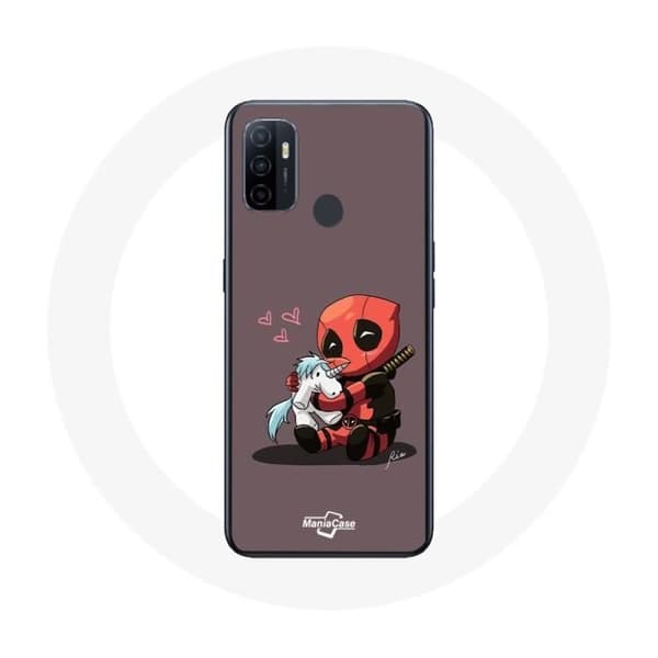 Coque Oppo A53 DeadPool Enhjørning