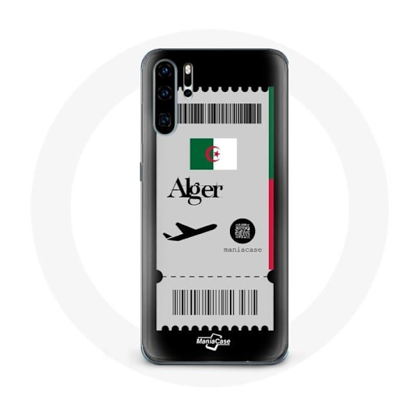 Skal för Huawei P30 Flygbiljett Alger