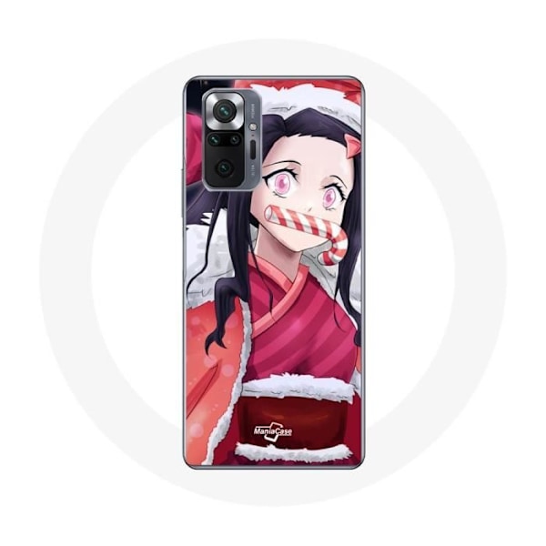 Coque för Xiaomi Redmi Note 10 Pro Anime Demon Slayer Kamado Nezuko Den 25 december 2023