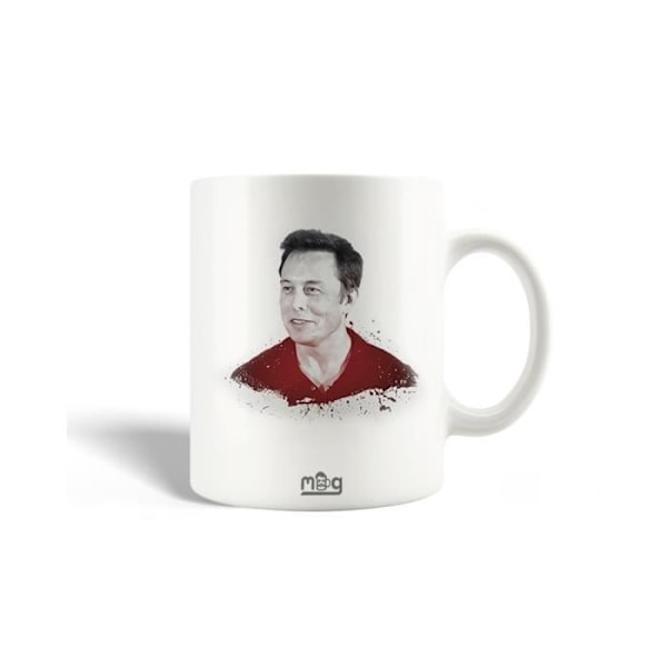 Mugg i keramik Elon Musk VD för Tesla Motors