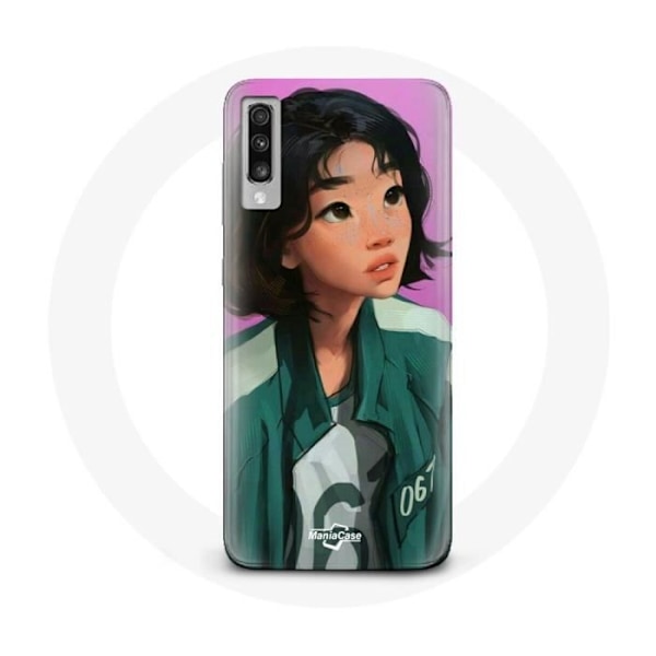 Coque för Samsung Galaxy A70 Squid Game Kang Sae Byeok konst