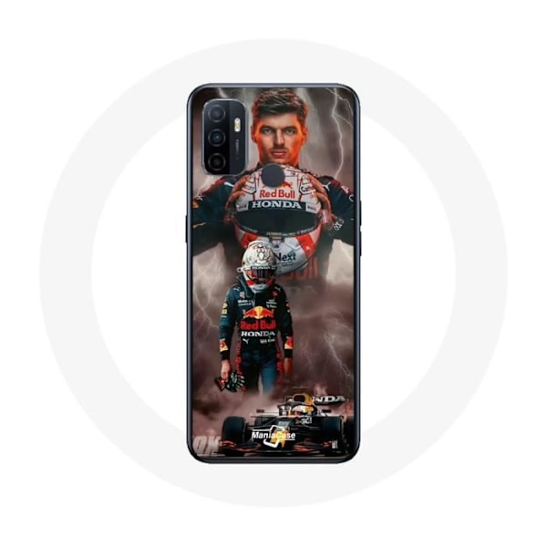Coque för Oppo A53 Formel 1 Max Verstappen Huvudskydd F1 - Maniacase