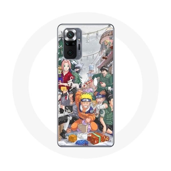 Coque för Xiaomi Redmi Note 10 Pro Naruto Julafton Anime Manga