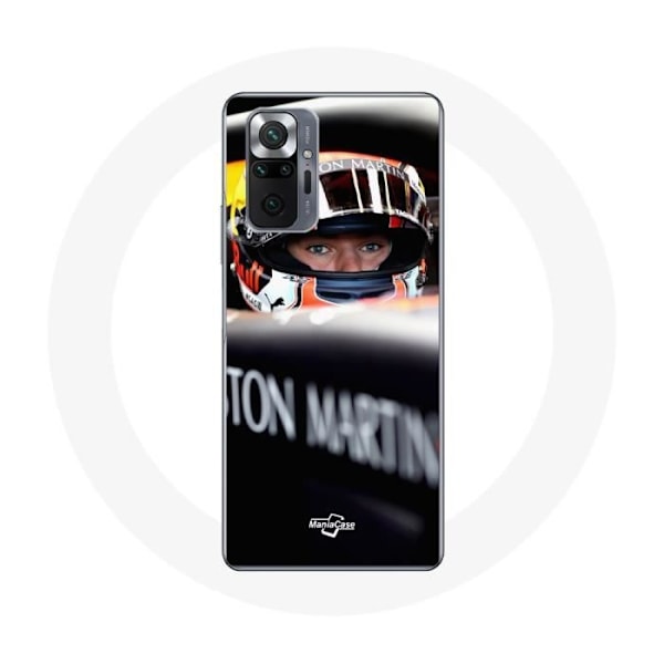 Skal för Xiaomi Redmi Note 10 Pro Formel 1 Max Verstappen Racerförare