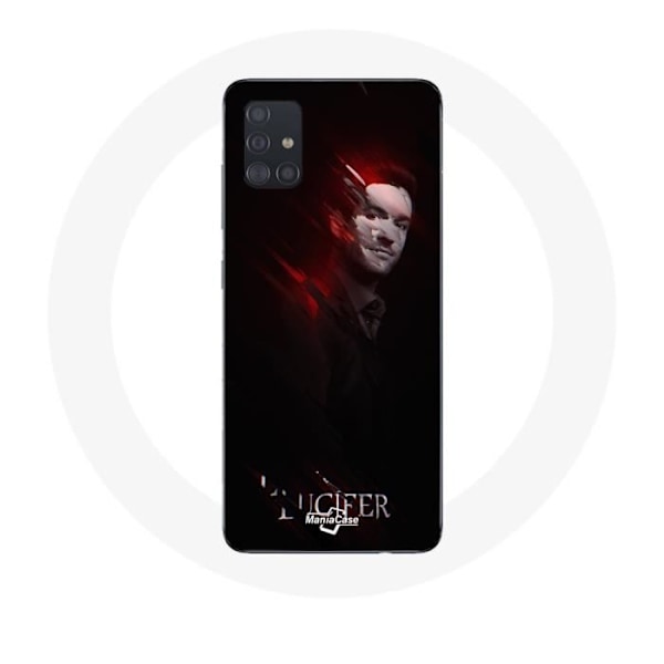 Coque - Samsung - Galaxy A51 - Lucifer - Mjuk - Syntetiskt skydd Svart